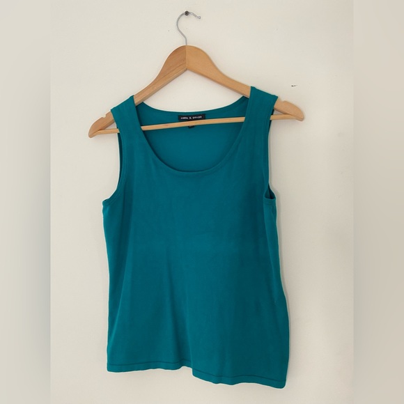 Cable & Gauge Tank Top turquoise green - Picture 3 of 7